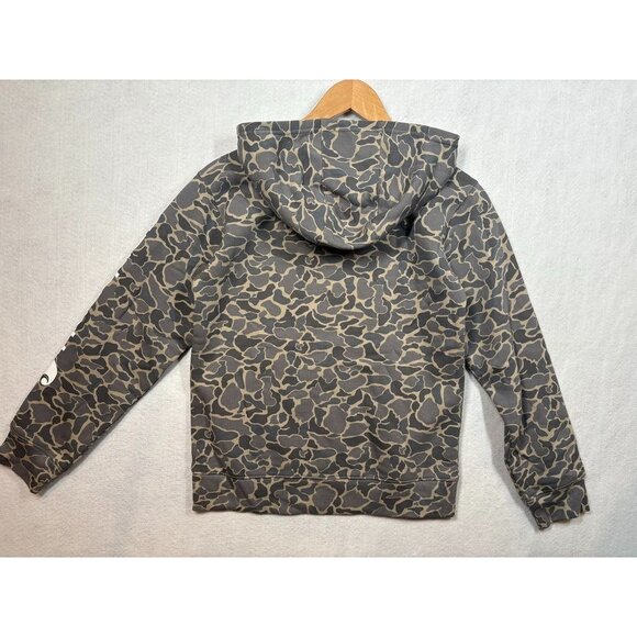 Carhartt Boys Long Sleeve Camo Graphic Sweatshirt Hoodie Logo Kids Size Medium - Picture 3 of 6